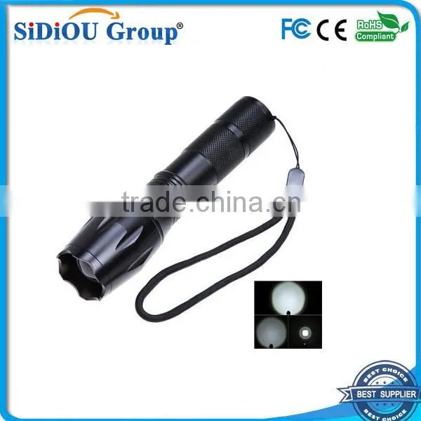3 led high power emergency rechargeable led flashlight