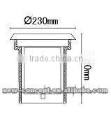 3W new design and adjustable light outdoor inground led light