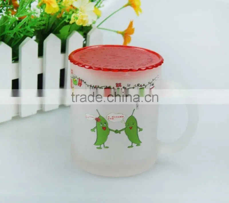 Sublimation blank glass mug, glass coffee mug, sublimation glass beer mug