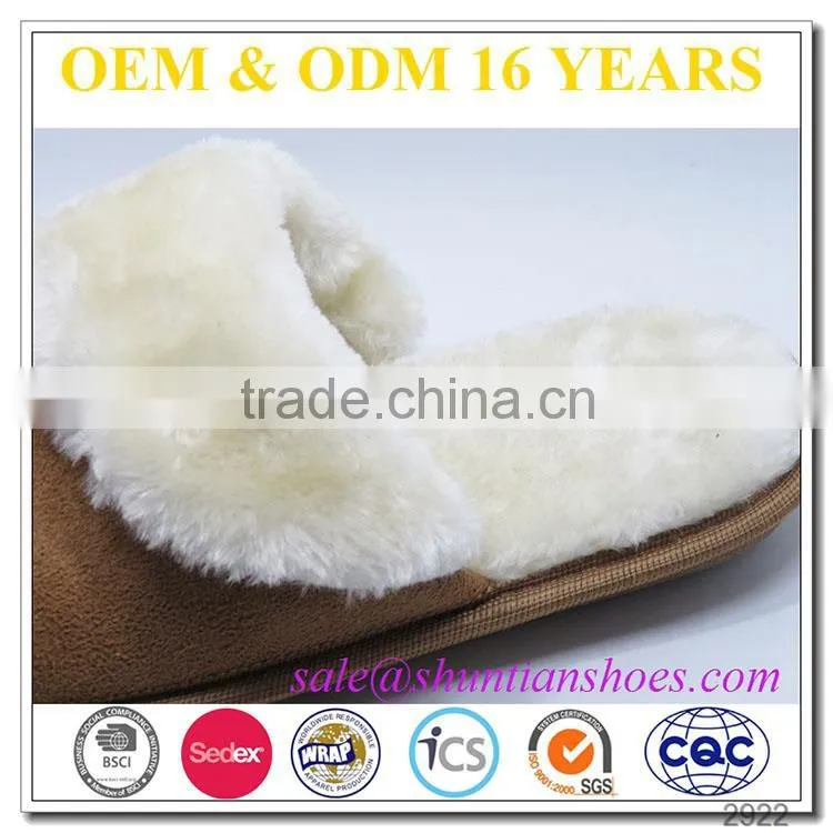 wholesale faux fur unisex cheap slippers