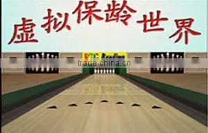 Sunnily simulated bowling