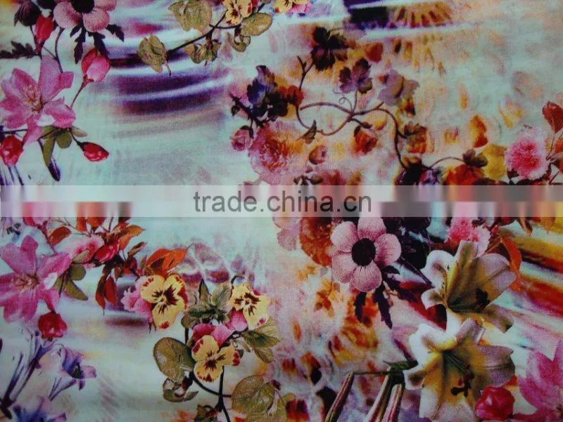 100% rayon soft digital fabric made in China