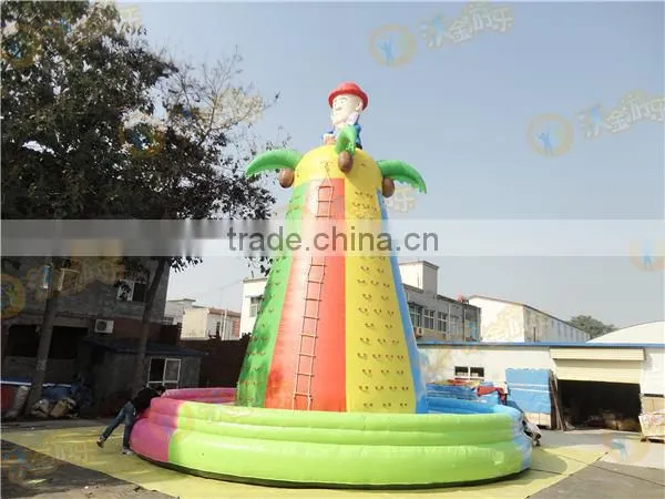 Kids inflatable climbing walls for sale
