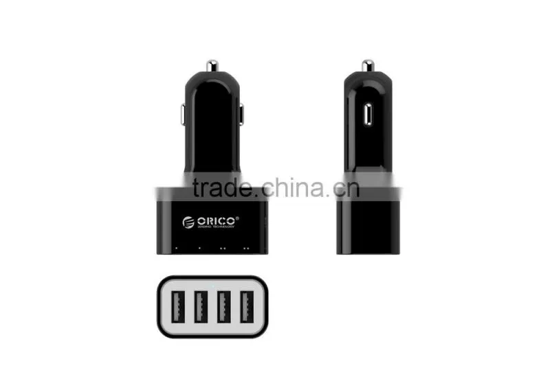 Car charger usb mp3 player fast charging 3 port 5.1a 4 port car charger