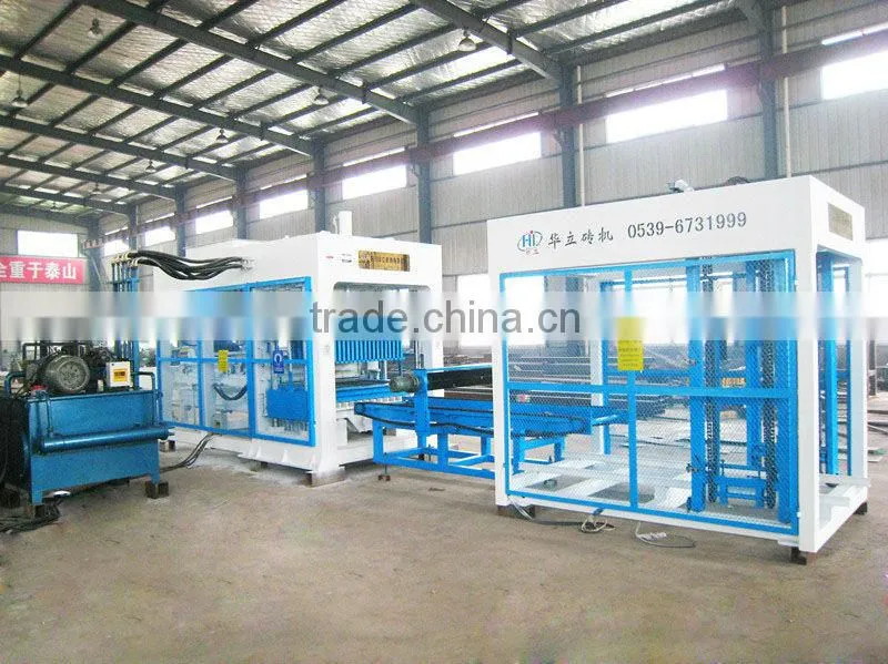 Huali Brand Hydraform Concrete Brick Making Machinery QT4-15