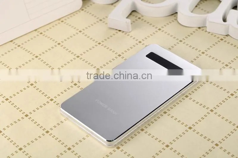 china innovation products OEM colorful ultra thin lcd display Smartphone universal portable 4000mah power bank