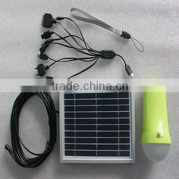 nice design solar camping lantern with cell phone charger