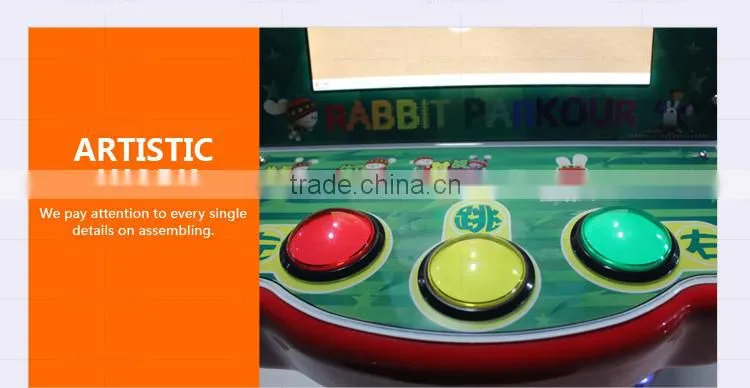Funshare 2015 Racing Game with Screen Machine Animal Racing Game Machine For Kids Newest Parkour Game Machine