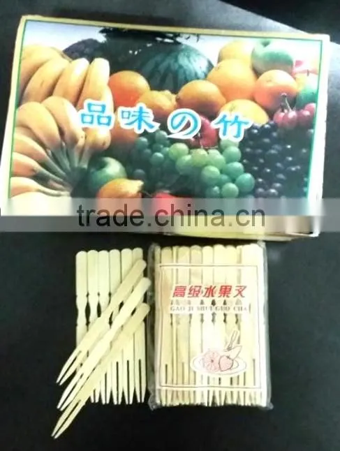 Disposable Bamboo Fork for fruit