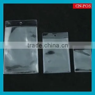 supermarket plastic card holder for hanigng holding