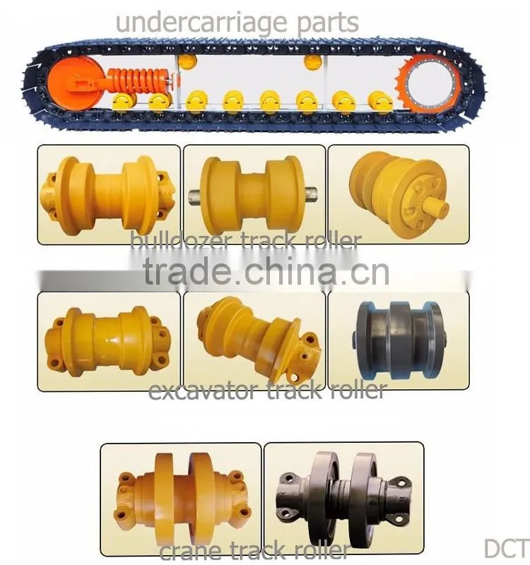 KAINUO DCT China excavator track bottom roller for undercarriage parts