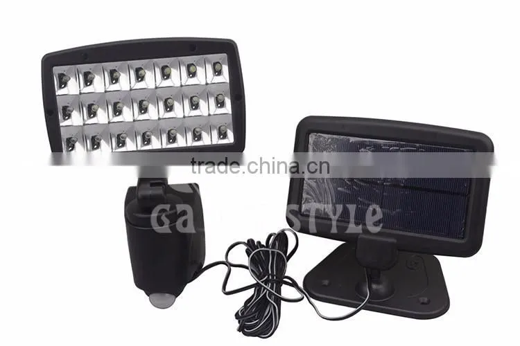 Solar Security sensor induction motion sensor led lights