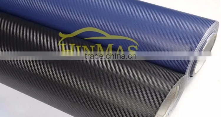 PVC car film Material water transfer 3d carbon fiber film vinyl wrap
