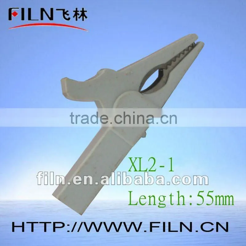 55mm complete insulated copper crocodile clip