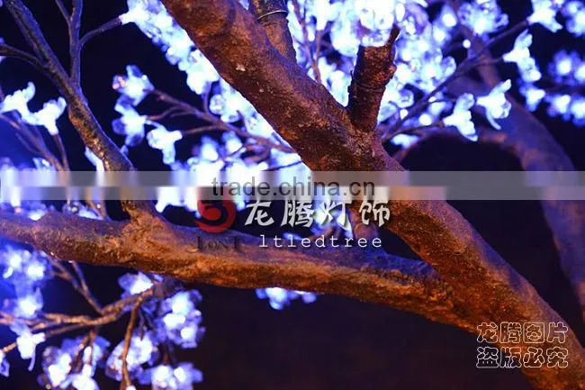 IP65 Remote control RGB cherry blossom decorative led tree