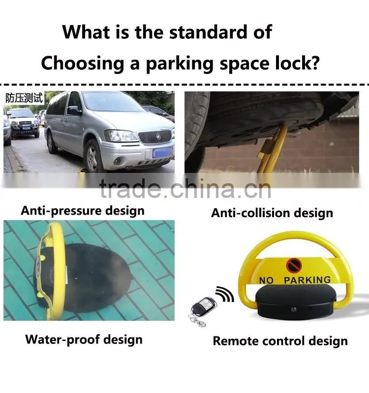 Parking space lock parking position lock