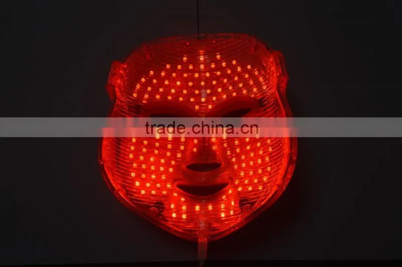 red green blue LED light therapy skin care beauty equipment LED mask
