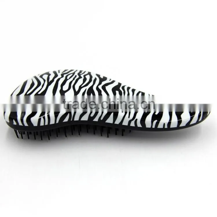 Leopard Magic Detangling Handle Tangle Hair Brush, Salon Styling Tamer Tool Comb