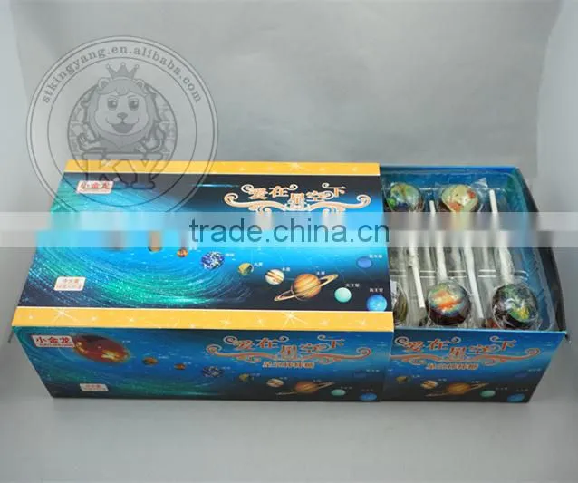 Candy lollipop with image photo