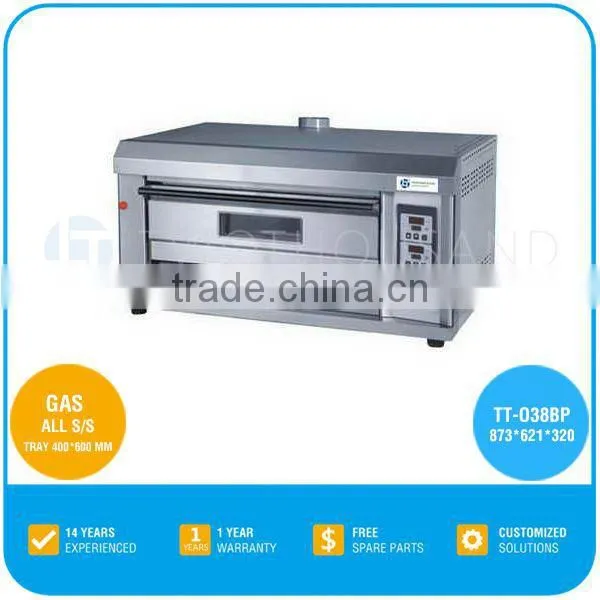Best Pizza Oven - 1 Deck, All S/S, 400 'C, TT-O38BP