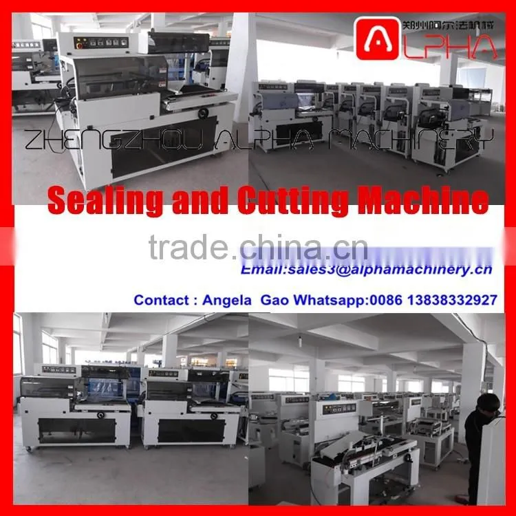 Automatic sealing machine/ hot shrink film packing machine