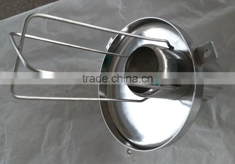 Useful and Durable Organic glass moisture trap dairy milking parlour parts