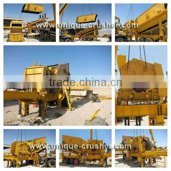 good quality mobile Crushing Plant, crushing & screening plant,portable mobile jaw crusher plant mnufacturer
