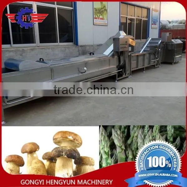 steam blanching machine/asparagus blanching machine/vegetable precooking machine