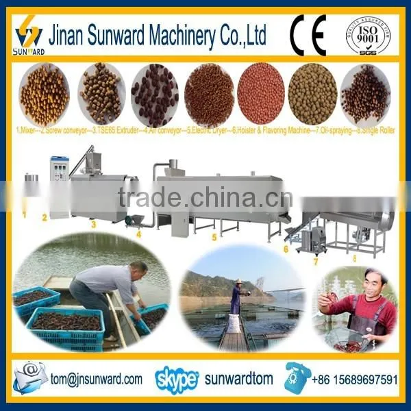 Factory Supply Shrimp Feed Pellet Processing Machine