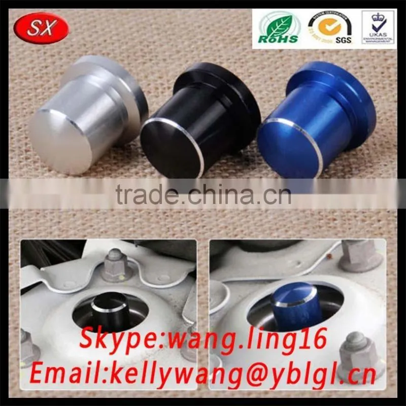 High Quality Aluminium Alloy Rustproof Shock Absorber Metal Screw Cap
