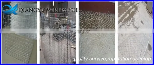galfan wire gabion/ gabion basket gabion wire mesh for stone