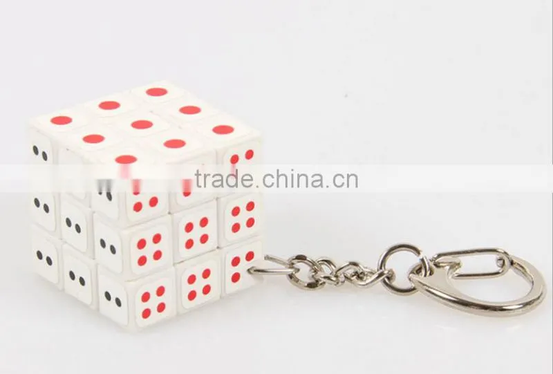 best sale magic cube keychain with custom logo,various color,with high quality,OEM orders are welcome