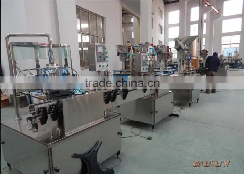 PET Bottled 10000BPH 3 in 1 Purified Water Filling Machine