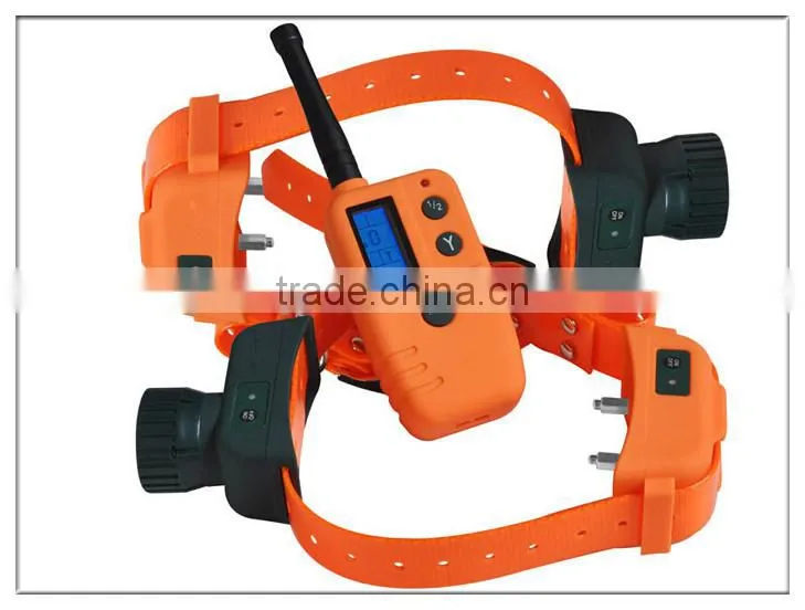 For 2 dogs collar PET TRAINER Hunter Beeper Dog Training Collar waterproof 1 transm+2 collar+2 receiver+2 beeper