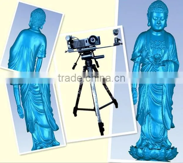 Made in China 0.05mm Precision Raster 3D Scanner Industrial CNC File Laser Scanner 3D Sculpture Carving 3D Scanner