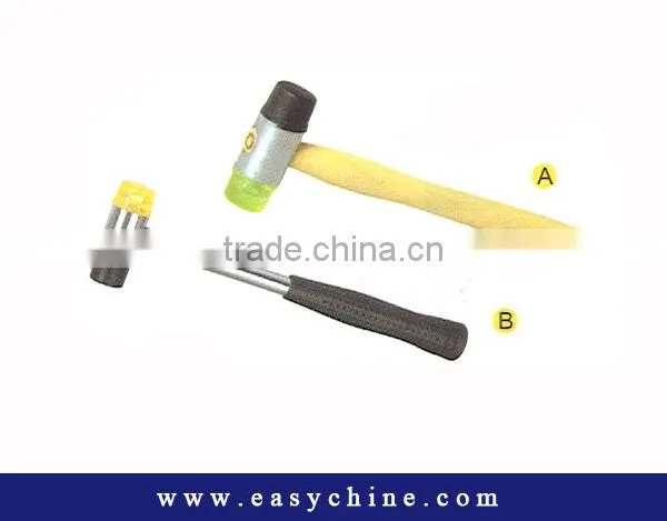 Two Way Mallet With Fibreglass Handle