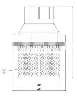 UPVC Economy Swing Foot Valves DIN JIS ANSI/ Economy Swing Foot Valves