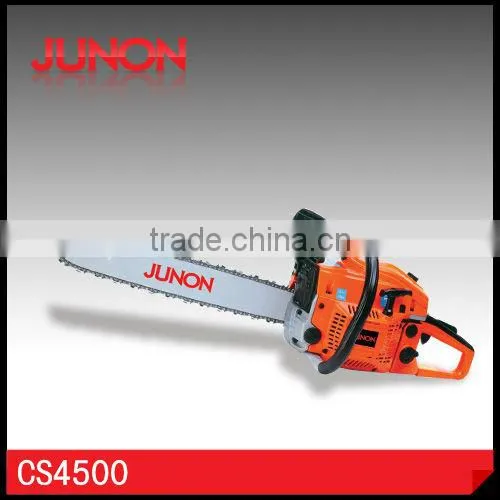 45cc air-cooling chain saw with 16" 18" 20" Guide Bar (CS4500)