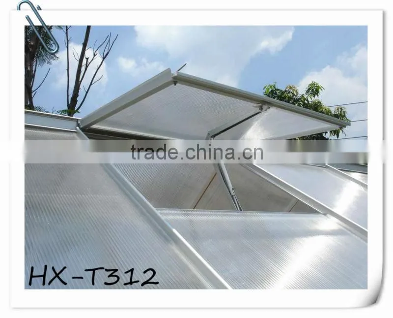 Automatic greenhouse ventilation - thermo door opener/window opener