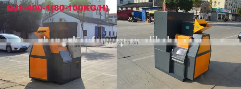 Electric power cable granulating machinery