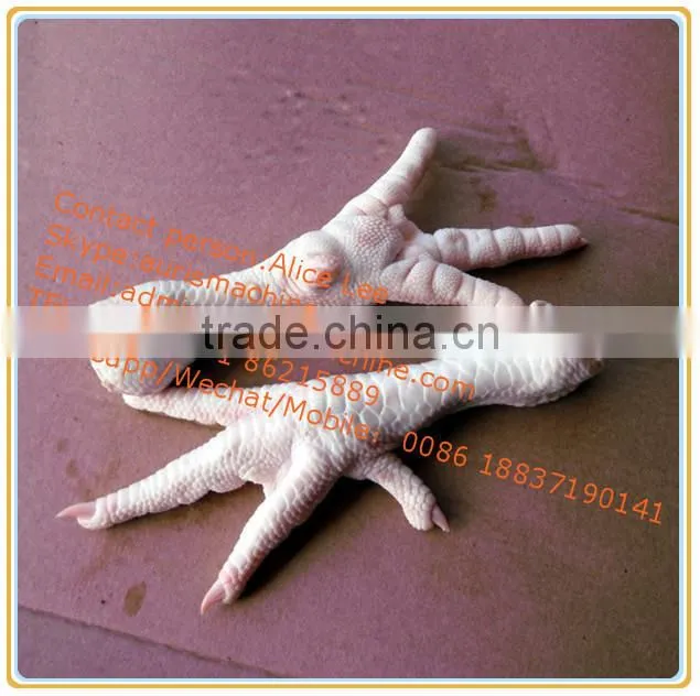 wholesale price stainless steel chicken feet peeler, chicken feet peeling machine on sale