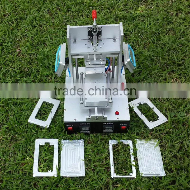 110V-220V bezel middle frame splite for samsung frame laminator for iphone, lcd glue remover vacuum lcd screen separator