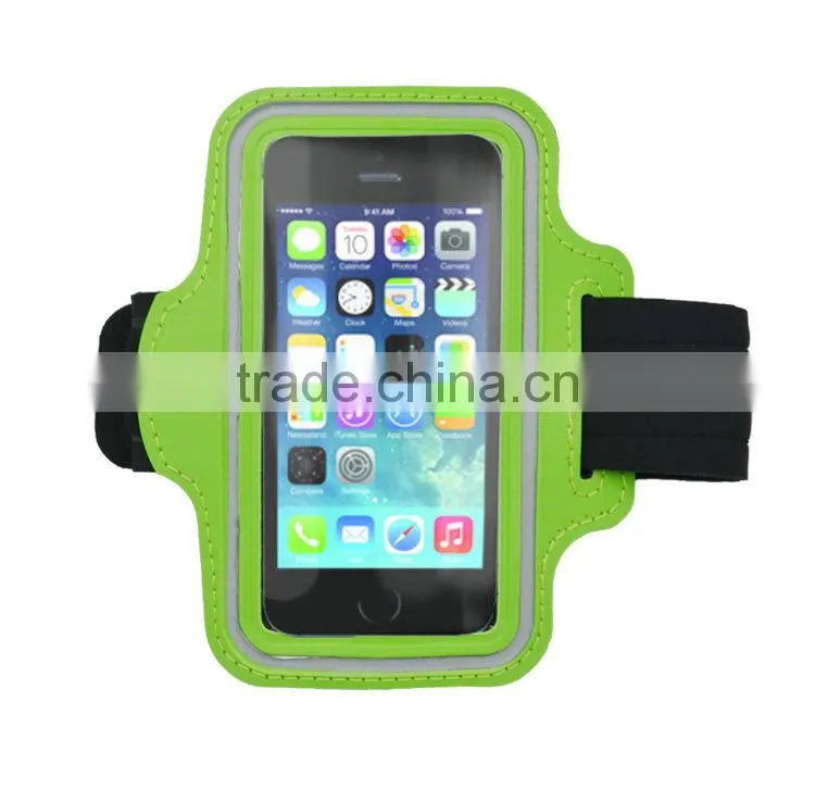 colorful rubber band arm Jogging Armband For Cell Phone