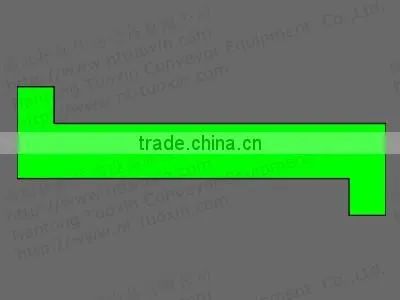 Z-type Polyethylene Wear strip for Conveyors