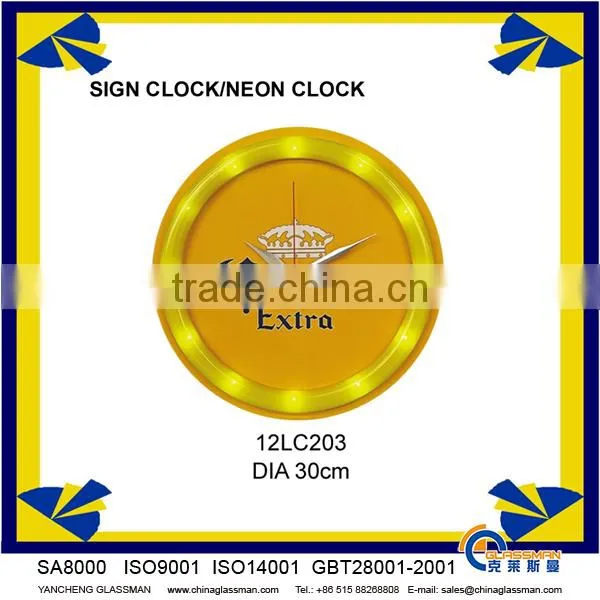 Exclusive custom led clock 12LC203