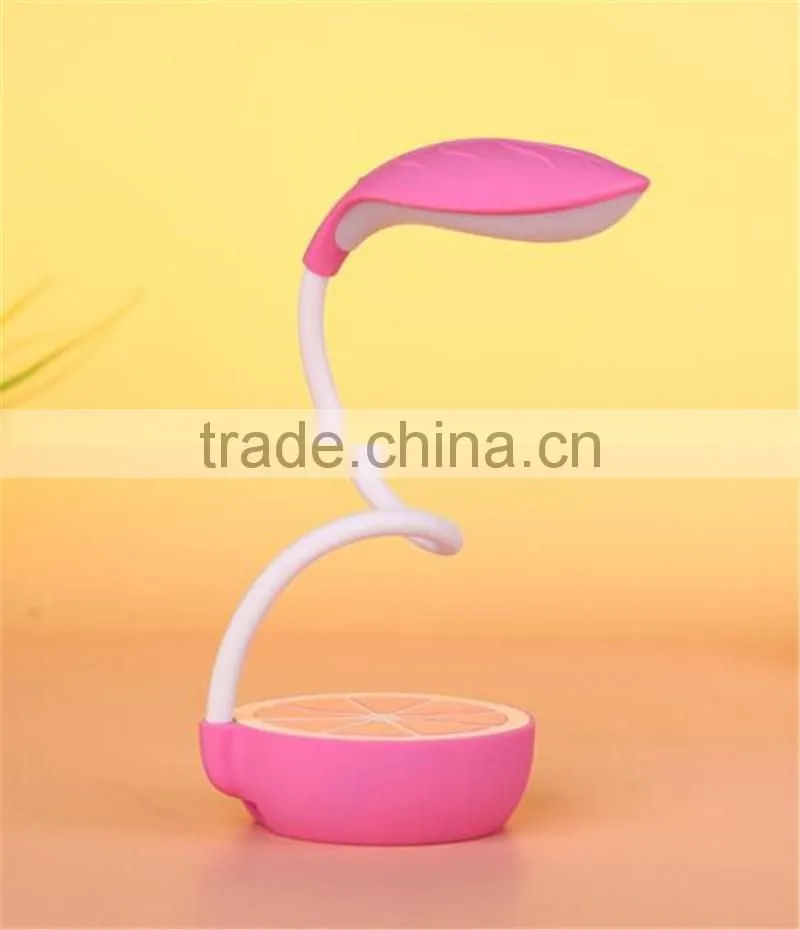 CT-746 Lemon Lamp LED eye protection desk lamp Foldable study lamp USB Rechargeable Lamps Night lamp