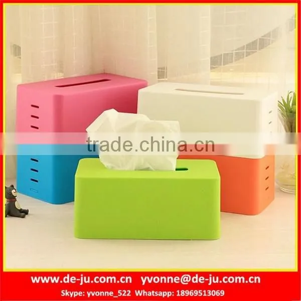 Transparent Clear Plastic Tissue Box