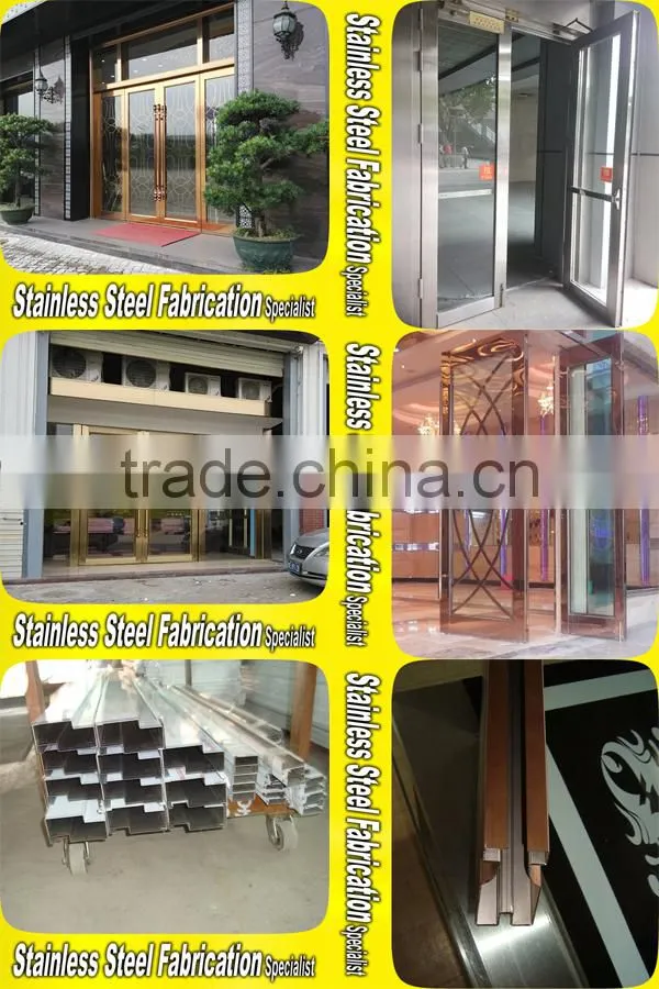 Keenhai OEM Custom Made Stainless Steel Interior Metal Frame Door