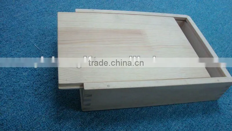 hot sale european style wooden simple push-pull box