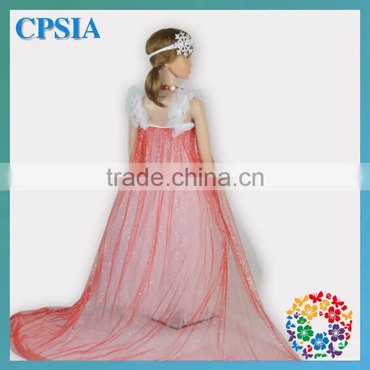 New Designer Dirl Fancy Dress 2014 Dress For Girl 3 Years Girl Long Stylish Hawaiian Dress